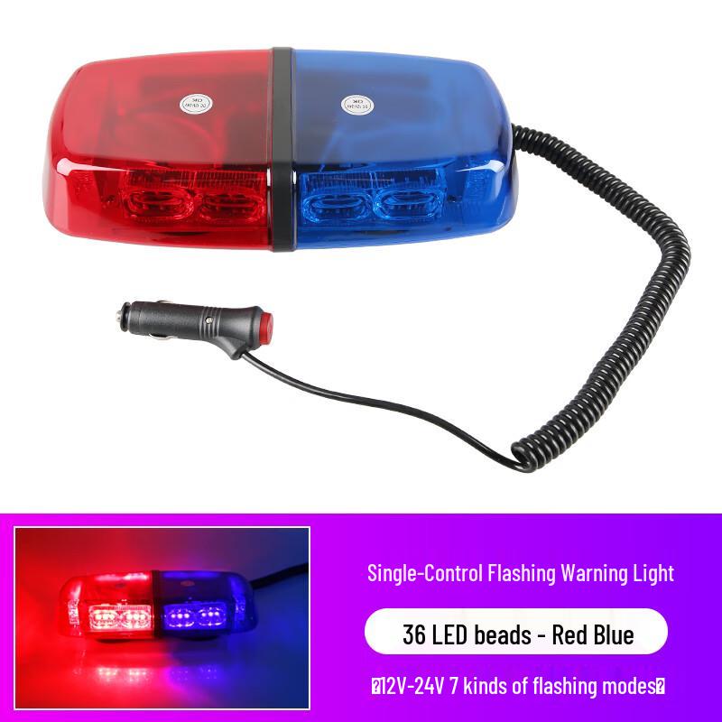 Magnetic LED Emergency Strobe Warning Light