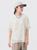 Beams Boy S/S Tee Sheer Line Short Sleeve Women's OFF_WHT FREE