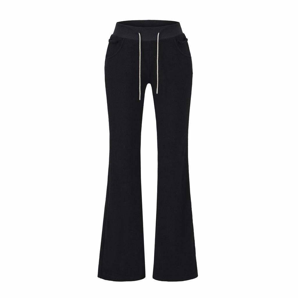 2026 Women's Chic Waist-Cinching Diamond Hooded Cardigan & Micro-Flare Pants Set