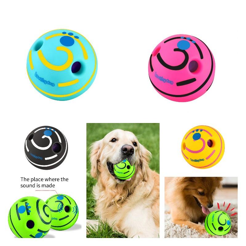 Fun And Durable Squeaky Ball Toy For Dogs 14cm
