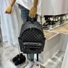 Backpack Classic Plaid Pattern Backpack Men's Outdoor Travel Bag College School Bag Computer Bag