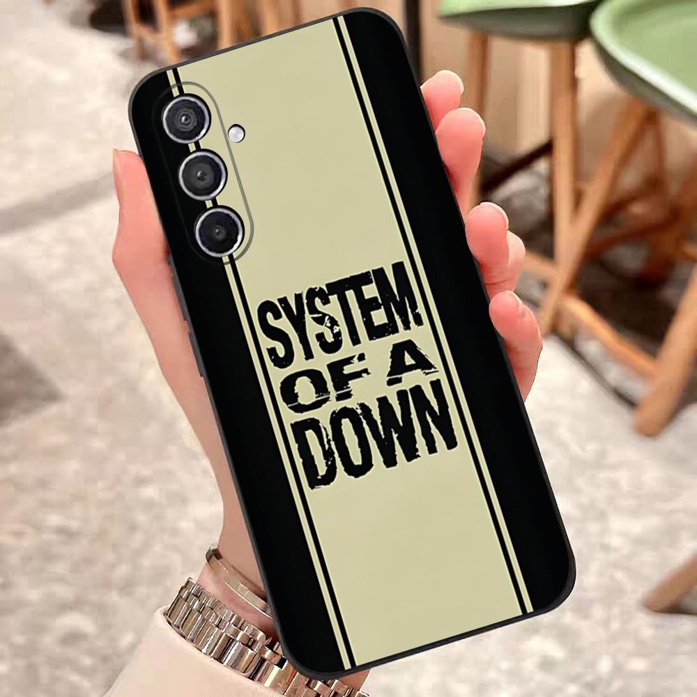 

Band System Of A Down Soft Phone Case For Samsung S26 S25 Edge S24 S23 S22 S21 S20 Ultra Plus Fe Galaxy Silicon Cover Galaxy S22