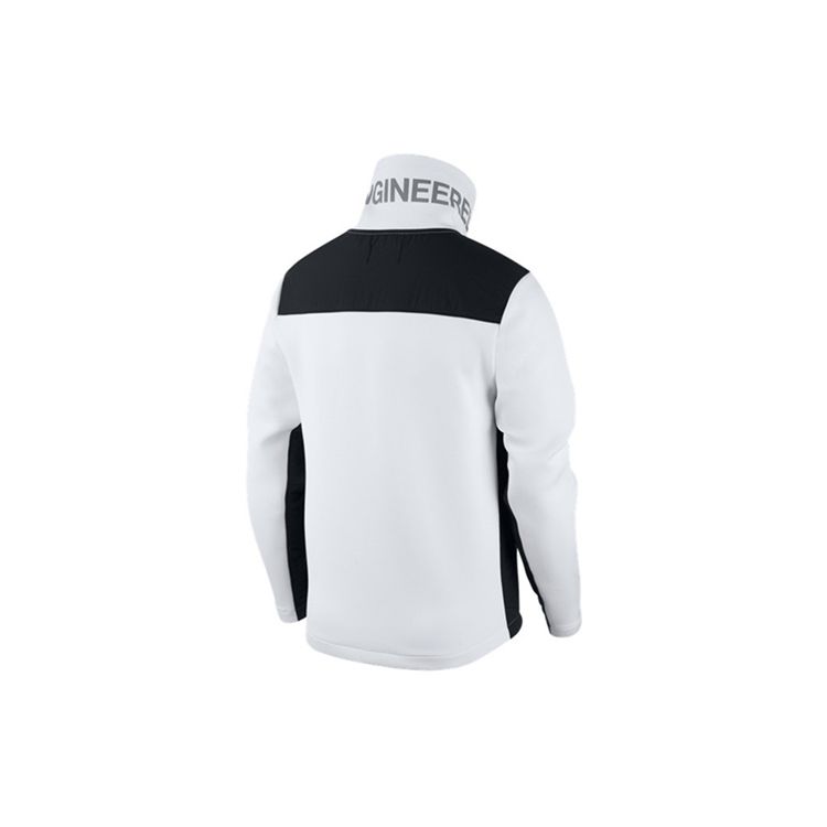 Jordan 23 Engineered Stand Collar Knit Half-Zip Sweatshirt Men Tops White BQ5738-100