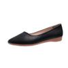 Doudou shoes women's 2019 summer new pointed shallow mouth flat sole shoes Korean version women's shoes