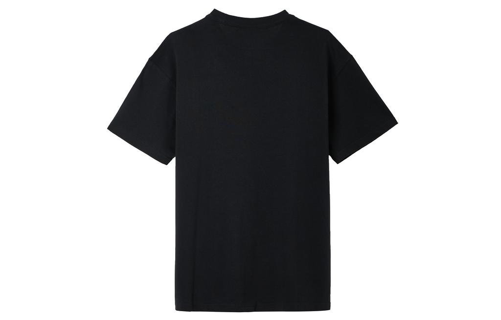 Nike T-Shirts Herren Schwarz Rundhals Mittlere Gerade Passform DJ1344-010