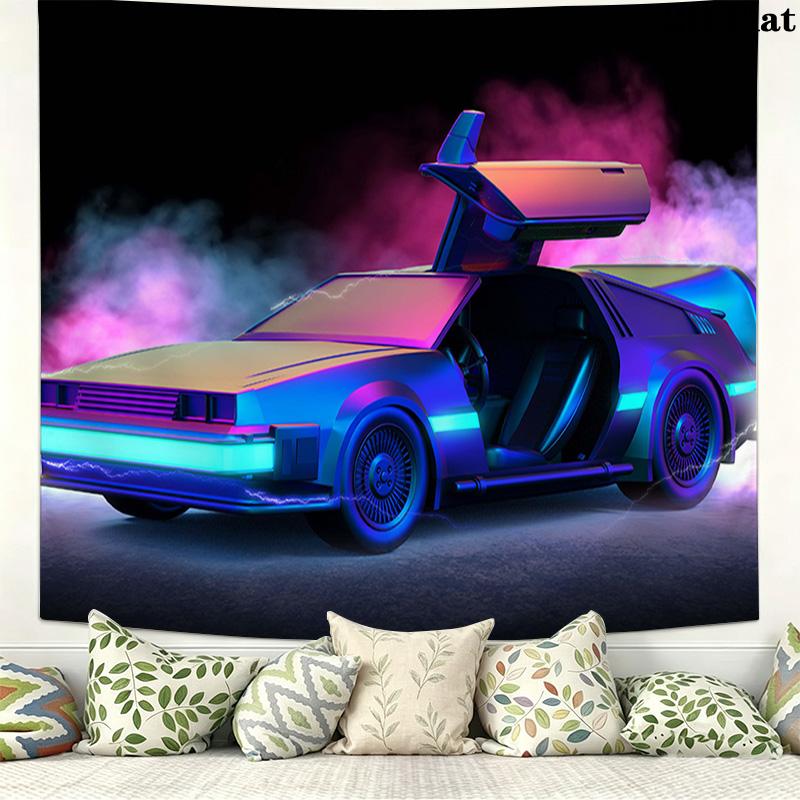 Car Pattern Home Decor Tapestry, Wall Hanging, Decorative RV Wall Cloth.MGT0918141