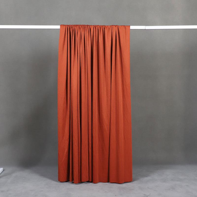 5/10M Milk Silk Stretch Fabric Wedding Arch Drapes Wedding Backdrop Curtain for Stage Banquet Birthday Party Sheer Drapery Decor