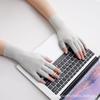 Women's Half-Finger UV Protection Gloves, Nail Art Anti-Baking, Lightweight Ice Silk, Breathable, Five-Finger Exposure.
