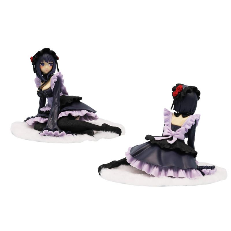 Collectible Anime Figure Handicraft Model Statue Pvc Material Black River Droplet