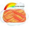 Gradient 5-Ply Medium Thick Baby Velvet Yarn for Crochet and Knitting