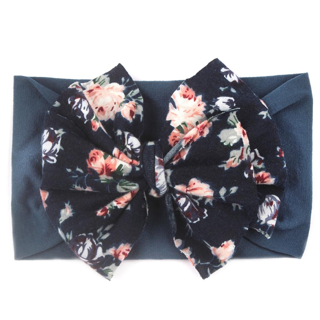 Children's Baby Elastic Hair Band Bohemian Hair Ornament Bow Hair Band