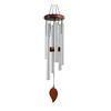Metal Wind Chime with 6 Aluminum Tubes Garden Hanging Chimes Weather Resistant Wind