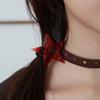Star Aurora Hair Strap - Red Brown