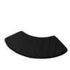 Solid Color Bathroom Absorbent Mat Thickened Bath Mat Fan-Shaped Door Mat  Bathroom Floor