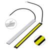 1ks Vodotěsný DC 12V 17cm Modrá Super Jasná LED Světla COB do auta DRL Světla pro jízdu do mlhy Auto COB LED Světla