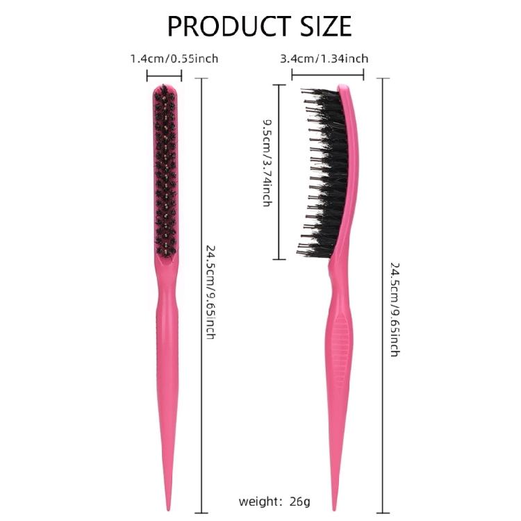 Ultimatedly Hair Styling Comb Teasing Brush for Lift & Volumizing Create Gorgeous Updos & Wedding Hairstyles