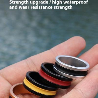 Alloy Cable Ring Fast Line Cutting Anti-Slip Protect Hands Fishing Reel Tighten The Leader Knot Fishing Tools
