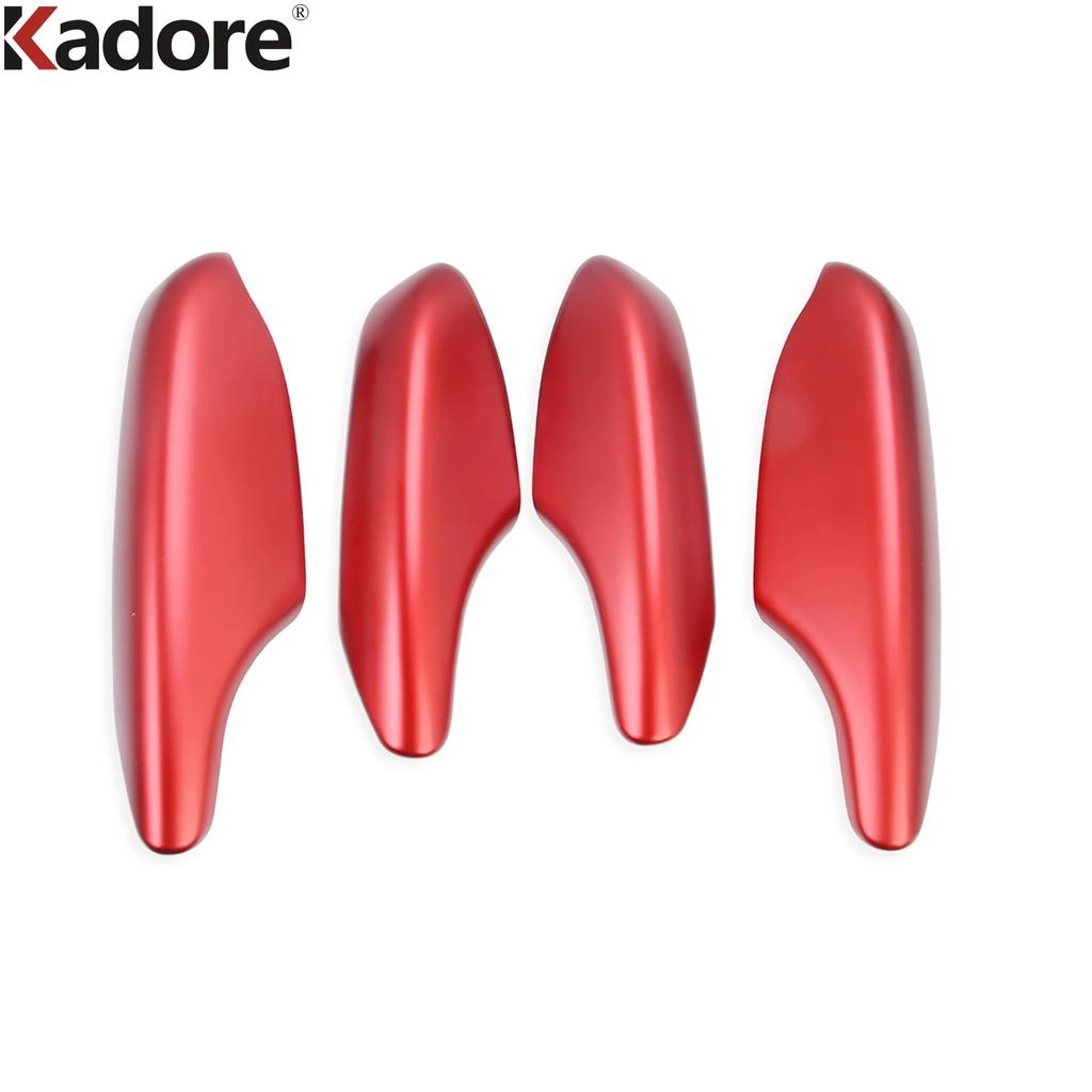 For Honda Civic Integra Sedan   2024 Carbon Fiber Car Inner Door Armrest Handle Panel Cover Trim Interior Accessories