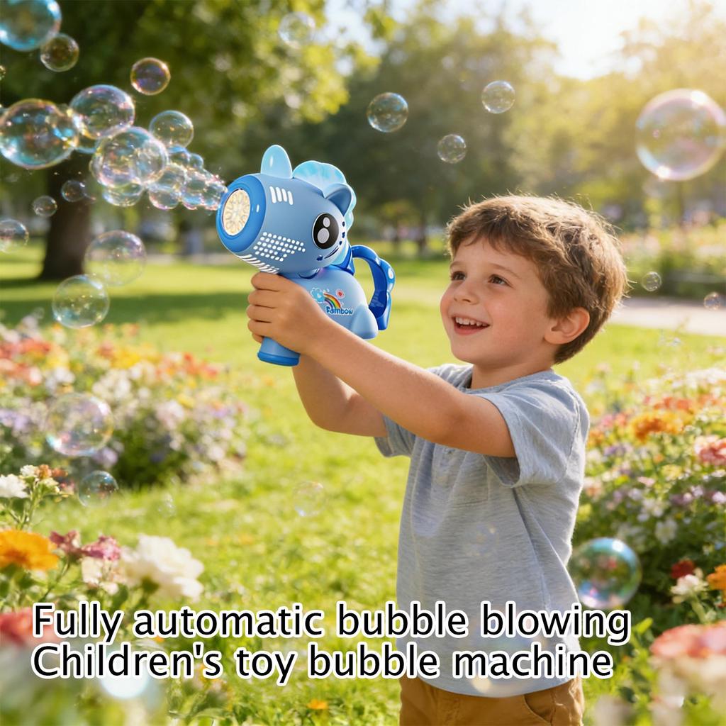 Bubble Machine Fully Automatic Bubble Blowing Children's Toy Electric Handheld Leak Proof Bubble 100ml