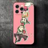 Hunter X-Hunters Cute Soft Phone Case for iPhone 16 16E 17 Air 15 Pro Max 14 Plus 13 Mini 11 12 7 Black Cover Back Shell
