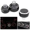 3pcs Car Air Conditioning Knob AC Switch Knob Heat Control Button for Volkswagen VW Golf4 GOLF 4 MK4 Passat B5 Bora Accessories