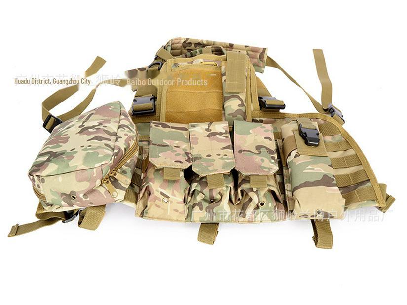 Multi-Color Tactical RRV Field Vest with MOLLE System
