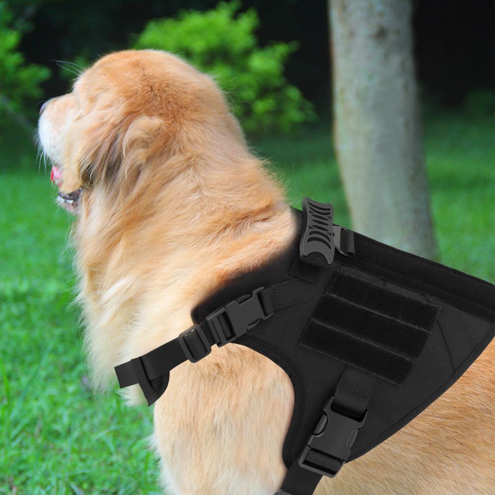 Taktische Haustierweste Hundeleine Riot Traktion Okinawa Hund Brust Rücken Anzug Haustierkleidung Outdoor Hundeweste K9