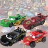 Alloy Racing Car Toy Collection Featuring Mater Orange Bad Guy And Lightning Mcqueen