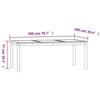 VidaXL Ensemble à dîner de jardin 9 pcs Bois de teck solide 3157922