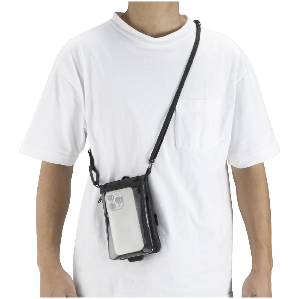 Mizuno Live Smartphone Black Baseball/Softball Bag, Bag, Pouch,
