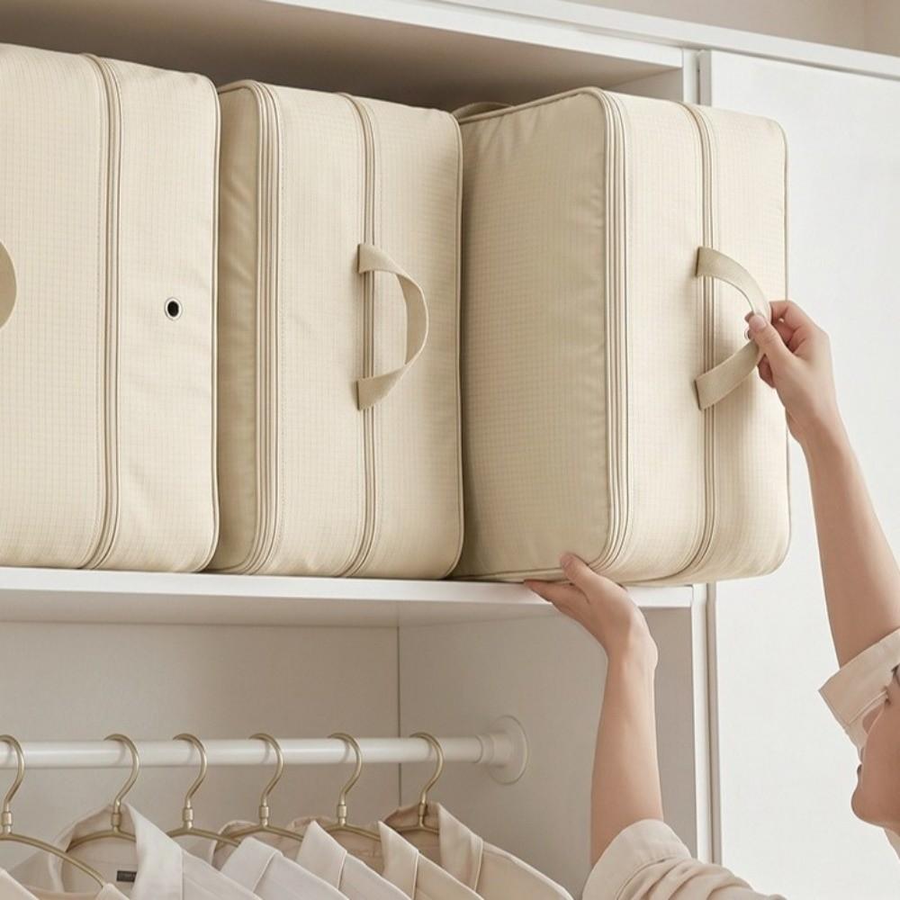 Foldable And Expandable Duvet Storage Bag Breathable Quilt Moving Bag Sofa Cushions Storage