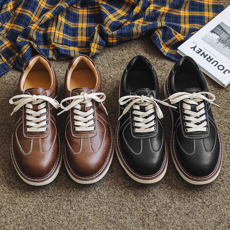 МодаБританский стильМужские повседневные кроссовкиУниверсальная деловая обувьЛегкие — фото 7