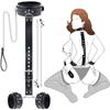 WomanTraction Chain Backhandcuff Bra Clip Kits  Handcuff Restraint Nipple Clamps Sex Toy Set SM Slave Cosplay Collar Leash