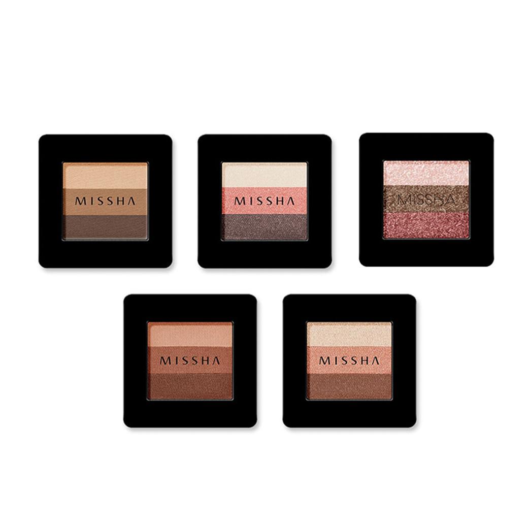 

[MISSHA] Тройные тени 2 г 5 цветов