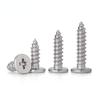 20-Piece M5 Ultra-Low Head Tapping Screw Digital Pack for Wood and Thin Steel Plates, Thin-Head Countersunk Head Screws, Flat Head Phillips Head Screw