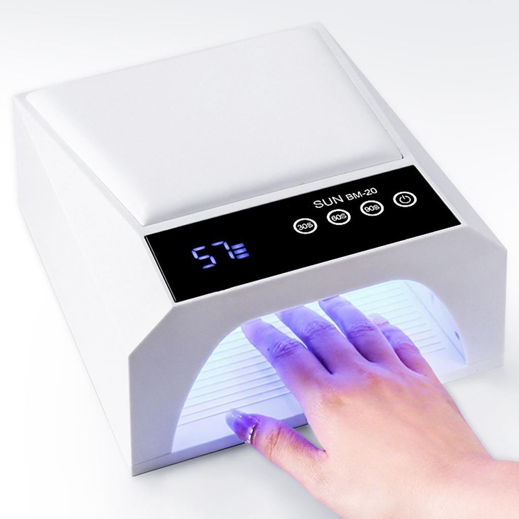 Intelligent Sensor UVs Nail Lamp With Highly Intensity Light For Quick Drying And Cordless Operation Convenience