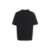 Jordan Pure Color Patch Crew Neck Short Sleeve T-Shirt Men Tops Black DZ7314-010