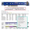 NFHK Low Profile Dual 2X NVMe M.2 SSD - PCIE Express Gen4 X8 X16 RAID Card VROC Raid0 Hyper Adapter.