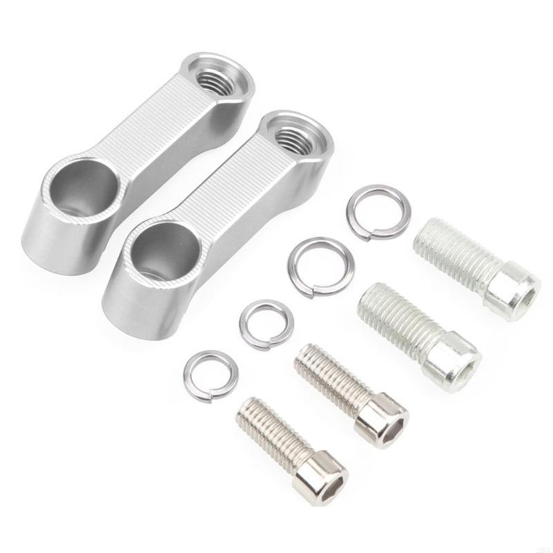 28GC Adjustable Motorcycle Rear Mirror Risers Extender for Superior Riding Experience