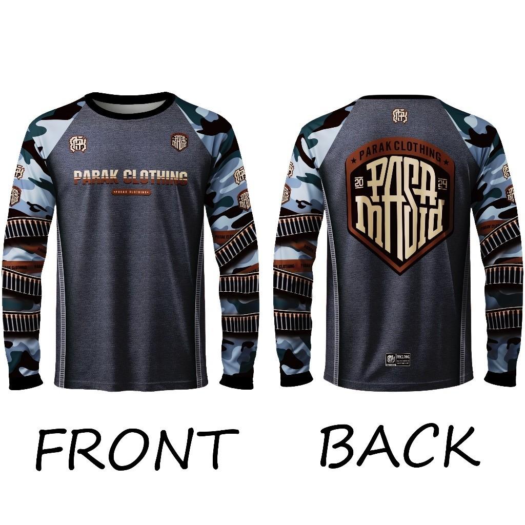 Fully sublimated cycling motorcycle jersey long sleeved motorcycle -5 sizes of sportswear to choose from S