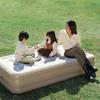 Air Mattress PVC Inflatable with Built-in Pump, Blow Up Mattress Comfort Air Bed Queen 2 Person for Camping Home Thicken Mat