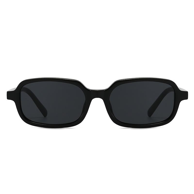 1pcs Women Small Frame Rectangle Sun Glasses Vintage Colorful Mirrored UV400 Retro Sunglasses for Travel