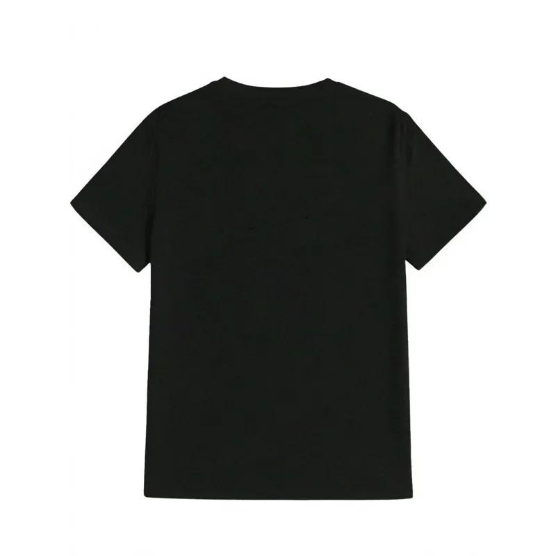 Movie Lovers Pattern T-shirt Men's Fashion Casual Wear Short Sleeves Loose and Comfortable T-shirt Daily Men's Clothing