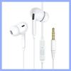 Wired call cell phone headset 3.5mm universal  macaron color in-ear in-line control earbuds