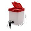 Automatic Drinker Dispenser Drinking Bottle No Leaking Hanging Water for Small Animal