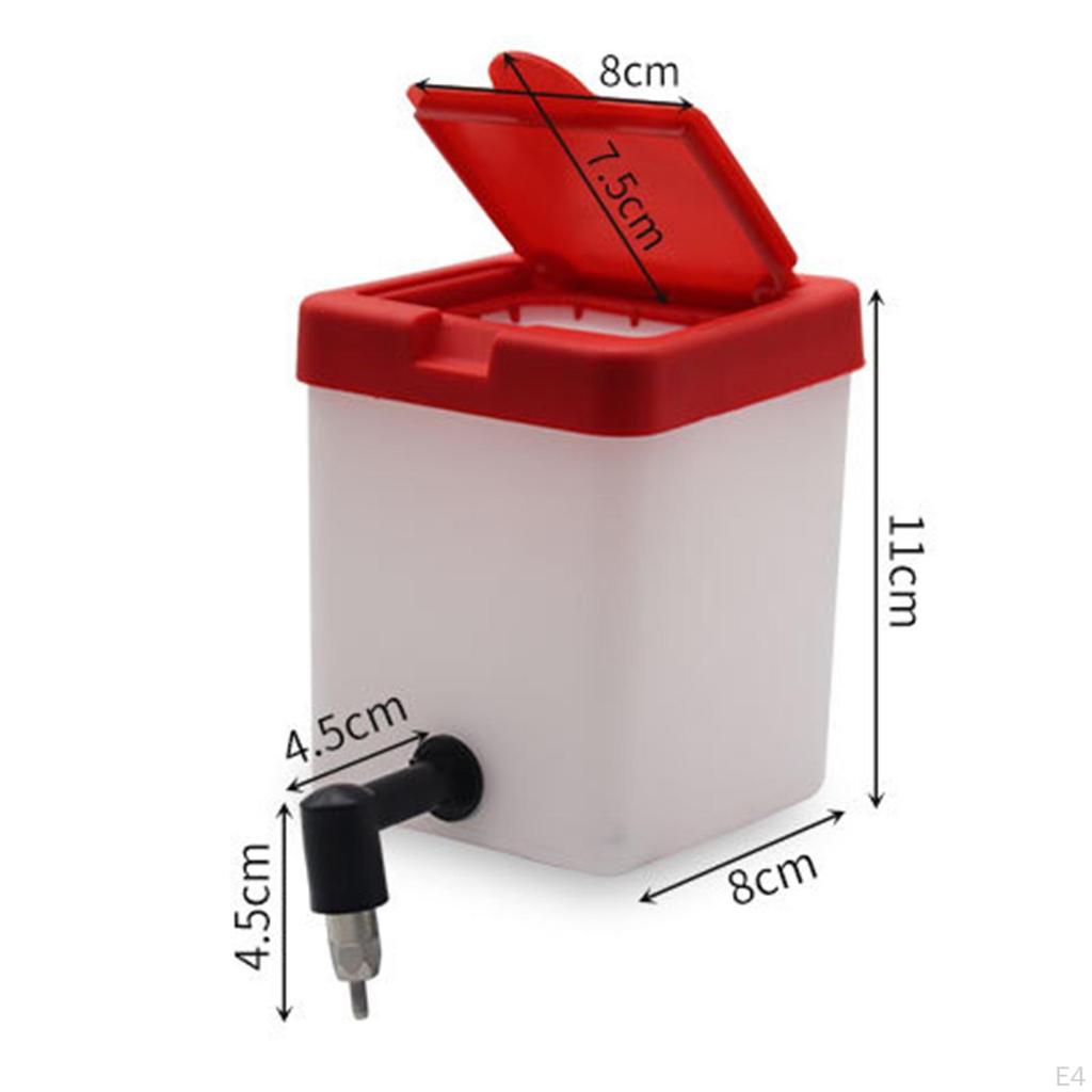 Automatic Drinker Dispenser Drinking Bottle No Leaking Hanging Water for Small Animal