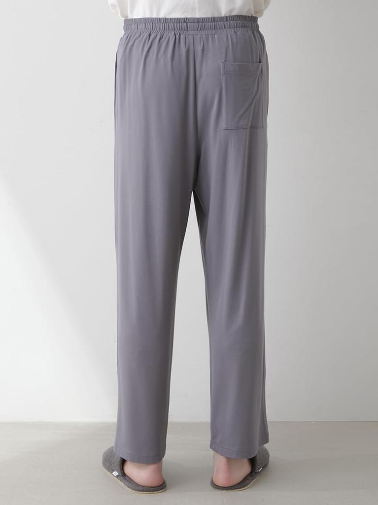 Gelato Pique HOMME Color Long Pants PMCP254966DGRYM One-Point