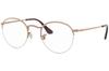 Eyeglasses 0RX3947V ROUND GAZE Japan 48 2943 COPPER Lightweight [Ray-Ban] (FREE Size)