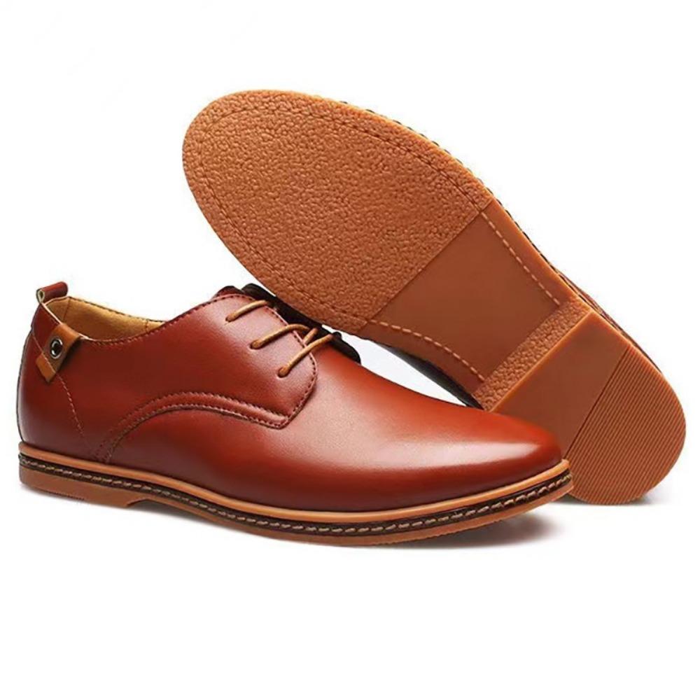 Men Luxury Brand Designer Sneakers High Quality Casual Business Leather Shoes Men Oxfords