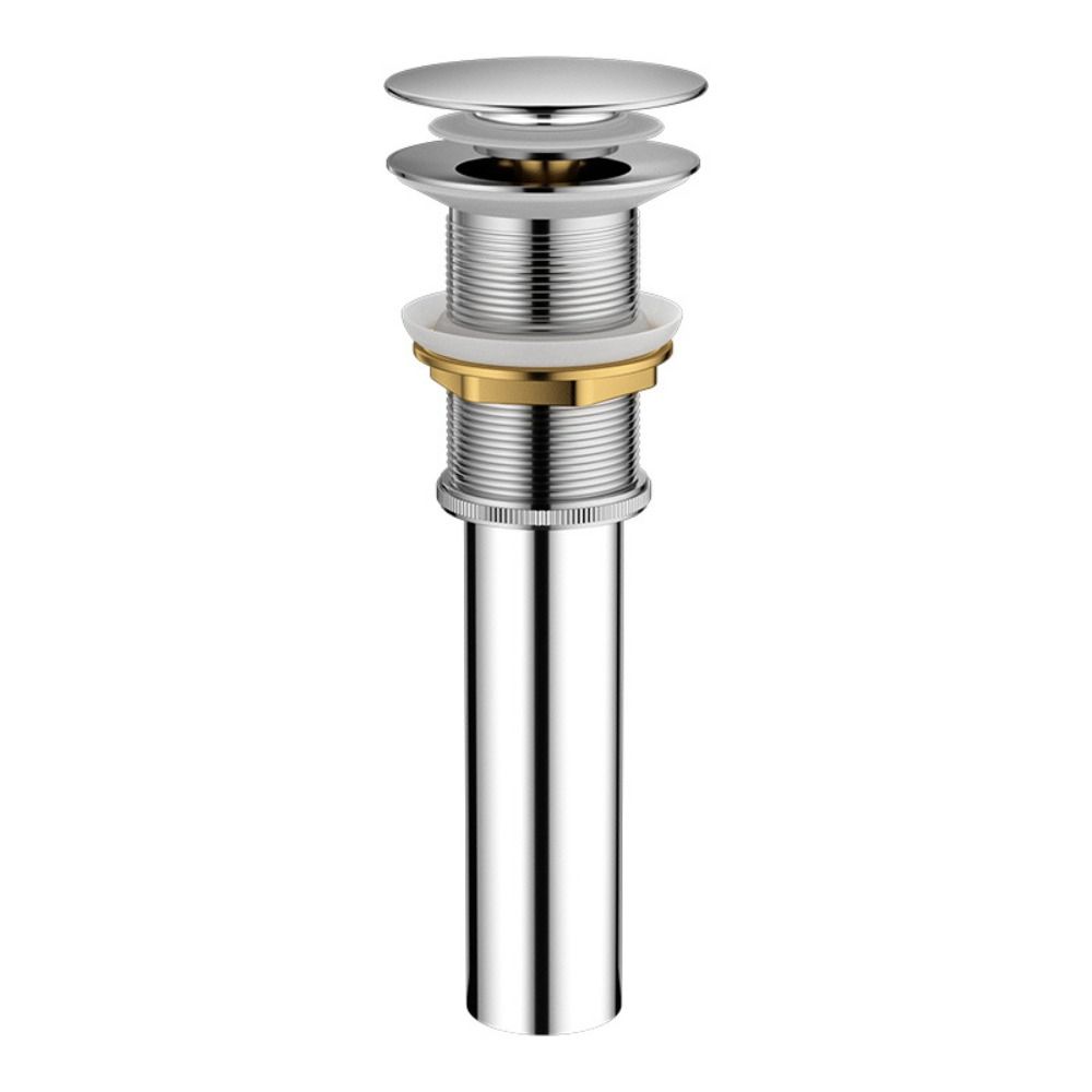 Push-Button Control Basin Drain Plug Bathroom Replacement Accessories Easy Installation